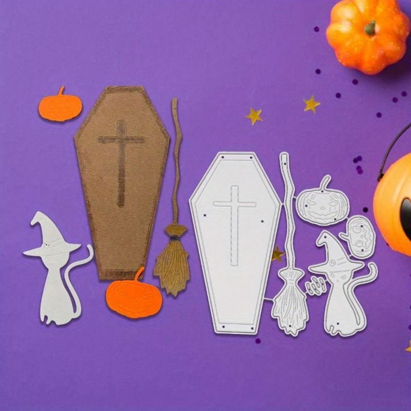 DIY Halloween Pumpkin Metal and Silicone Cutting Dies for Scrapbooking and Card Making Crafts