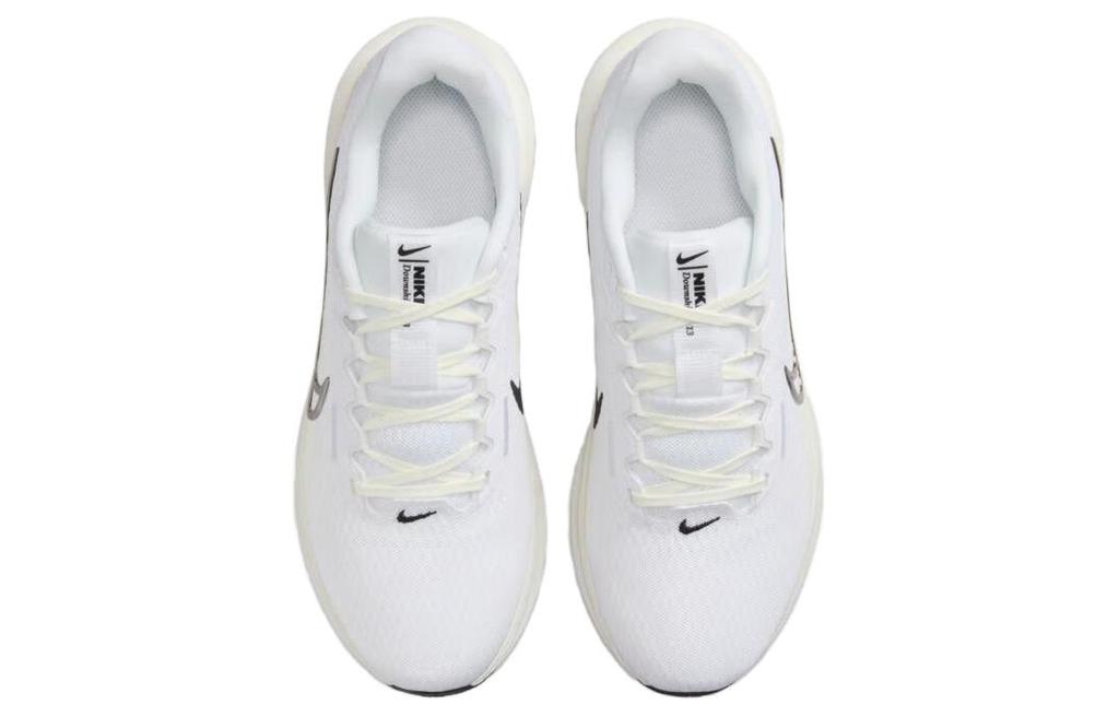 Nike Downshifter 13 White Black Sail Metallic Silver (Women's)