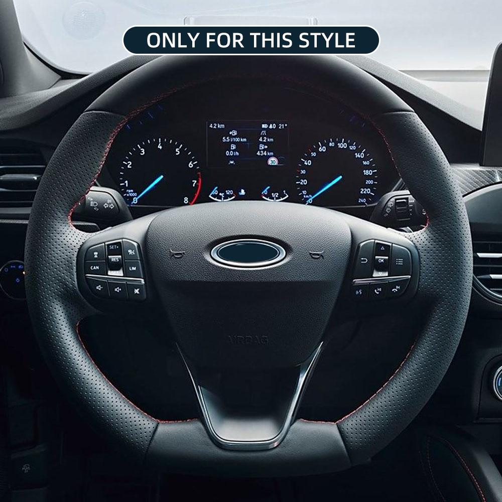 Pre ford Focus 2019 2020 MK4 Fiesta MK8 2017 2018 2019 ABS Interiér Kryty Volantu Ozdoby Nálepky Príslušenstvo pre Styling Auta