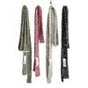 Harajuku Spicy Girl Scarf Soft Plush Knitted Scarves Casual Long Narrow Scarves  Ladies