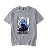 New Gojo Satoru Print T-Shirt Men Women Fashion Short Sleeve Casual Summer Tops Tees Personality Anime T Shirts
