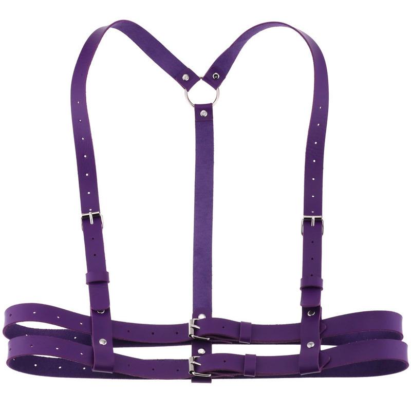 Decopunk New Leather Harness Garters Sexy Lady Body Bondage Lingerie Cage Sculpting Harness Goth Harajuku Suspenders Sword Belt