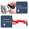 Universal Silicone Heat-Resistant Pot Handle Cover - Anti-Scald Grip for Iron Pots
