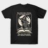 Asian Size Cotton Unisex Tshirt Print T-shirt They Didn'T Burn Witches They Didn'T Ban Books , They Banned Thinking T-shirt No-Cut Print Regular Fit