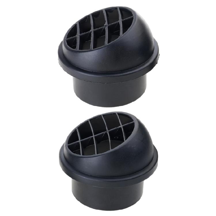 Pack of 2 ABS Mushroom Vent Outlet for Vehicle Parking Heaters Universal Fit Easy Installation Noise Reducing Outlet
