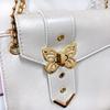 Ita Bag with Butterfly White [Ugou Xiaopu] Decoration, [Used]