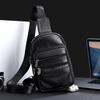 PU Chest Bag Multifunctional Men's Mobile Phone Shoulder Bag Outdoor Crossbody Bag