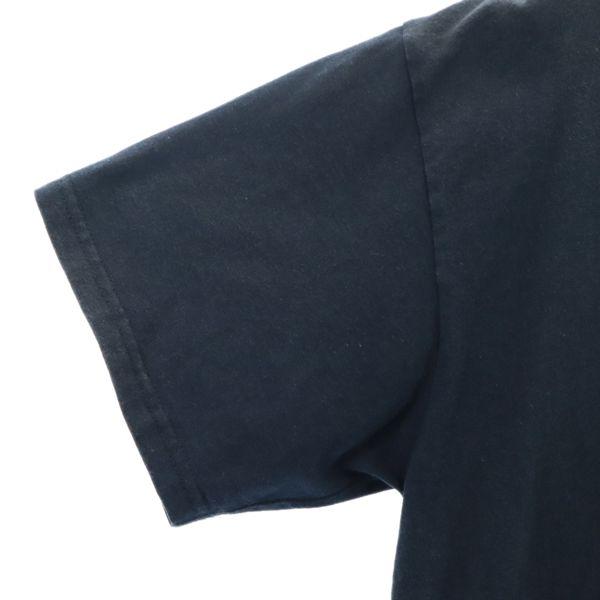 Nike 90s Silver Tag Old Logo Print Short Sleeve T-shirt S Black Men's Used