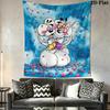 Diddl Cute Wall Tapestry Aesthetic Wall Hanging Printed Fabric Blanket Decorative Tapestries for Bedroom Living Room Home Decor