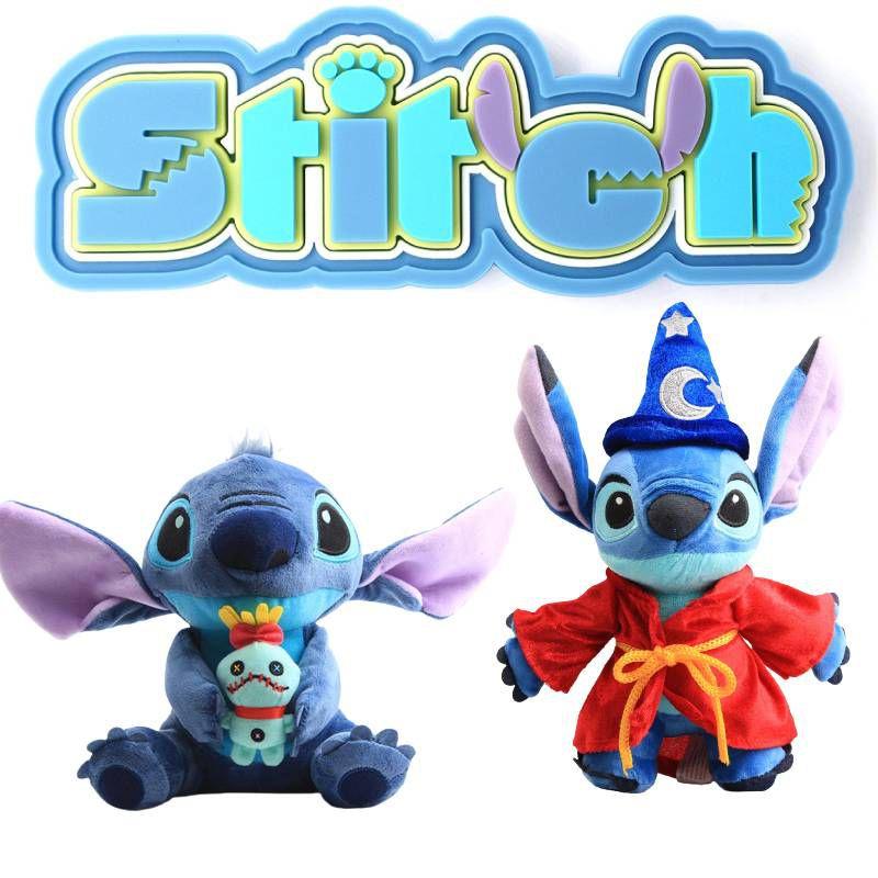 25cm/9.6in Disney Stitch Pluszowa Miękka Zabawka Wypchana Lalka Boże Narodzenie Dzieci Prezent