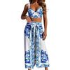Printed Split Swimsuit Female Sexy Bikini Three-piece Seaside Vacation Swimsuit