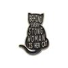 Adorable Kitten Enamel Lapel Pin - Cat Lover Collection