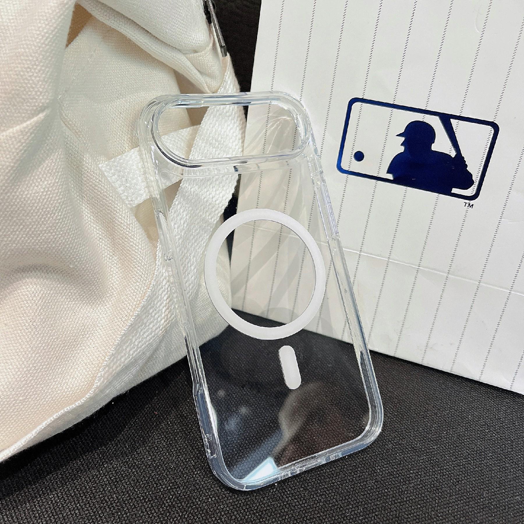 

Для iPhone 17 Air Чехол Совместимый с MagSafe ТПУ Акрил 2,5 мм Прозрачный Чехол для Телефона A