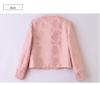 Women's Retro Jacquard Jacket - Short, Age-Reducing, National Style, Spring/Autumn 2025 (B2809)