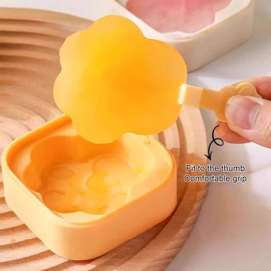 Yousheng Ice Pop Mold with Lid Food-Grade Silicone Popsicle Maker Easy-Release Leak-Proof Reusable Summer Freezer Tray