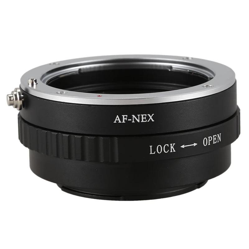 Lens Mount Adapter Ring Af-nex For Sony A / Minolta Ma Mount Dslr Lenses To Sony E-mount Mirrorless Cameras Nex, A6000, A7, A9, A1 - Af -aperture Cont
