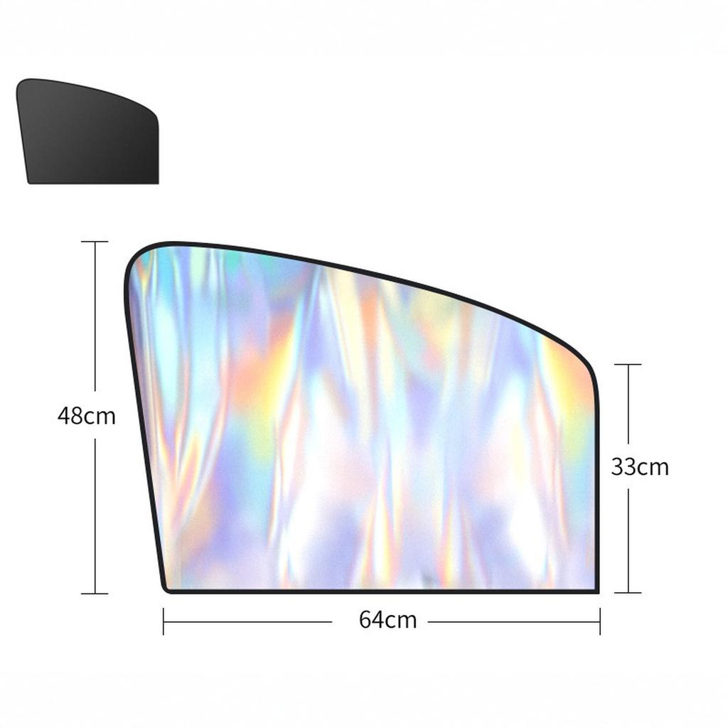 UV Sun Shield Covers Car Sunshade Cover Protector Side Window Magnetic Curtain Auto Sunscreen Heat Insulation