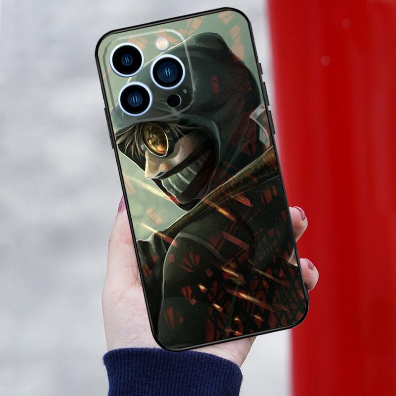 Creepypasta Ticci Toby x reader Hülle Für iPhone 15 14 13 12 Mini 11 16 Pro Max 12Pro 13Pro XS X XR Plus SE2 Schutzhülle