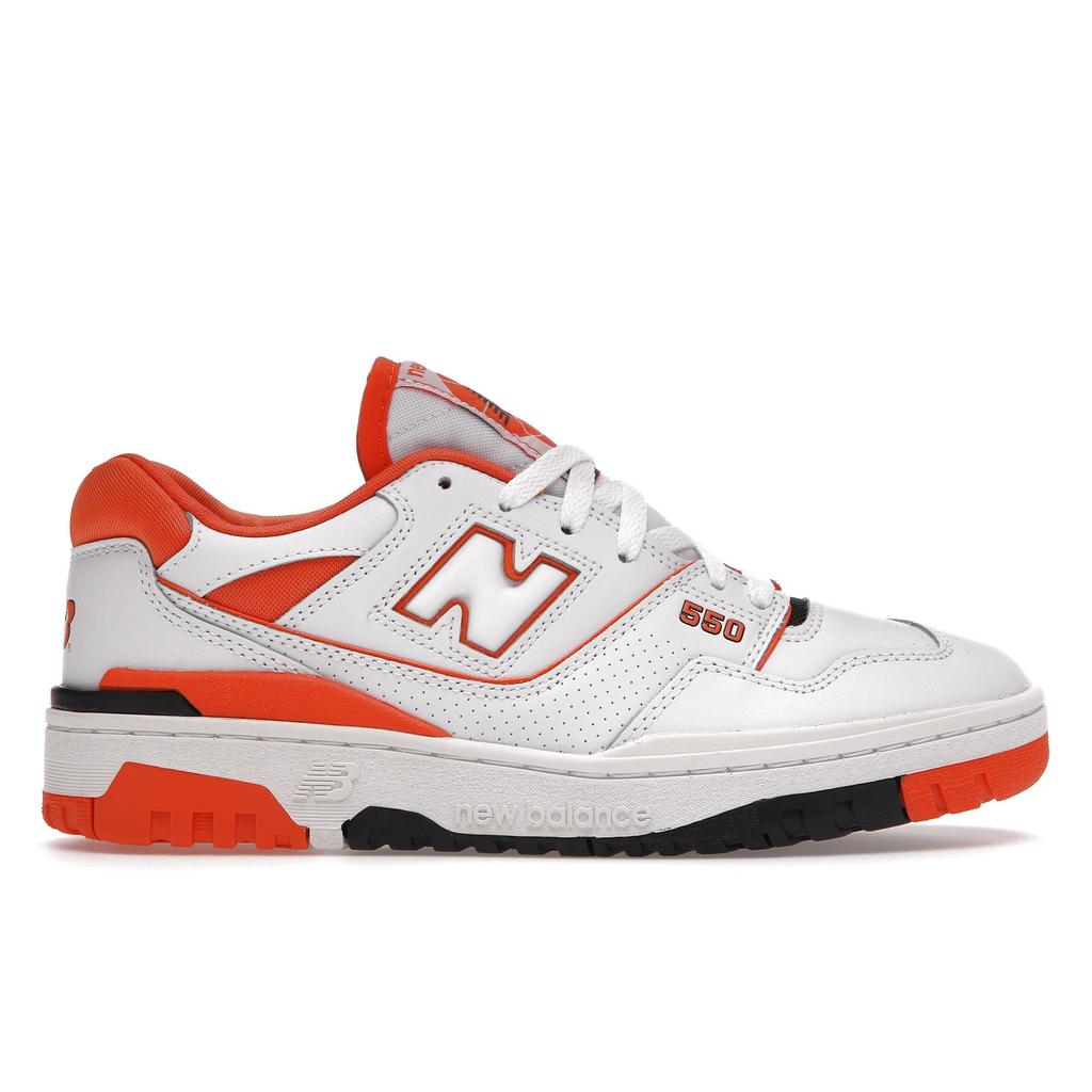 New Balance 550 Varsity Orange Unisex Sneakers White BB550HG1