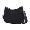 Tory Burch Web Series Adjustable Shoulder Strap Nylon Hobo Bag Women Bags Black 88370-001