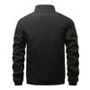 Autumn Pilot Jacket, Men's Casual and Fashionable Zipper Stand-up Collar Top