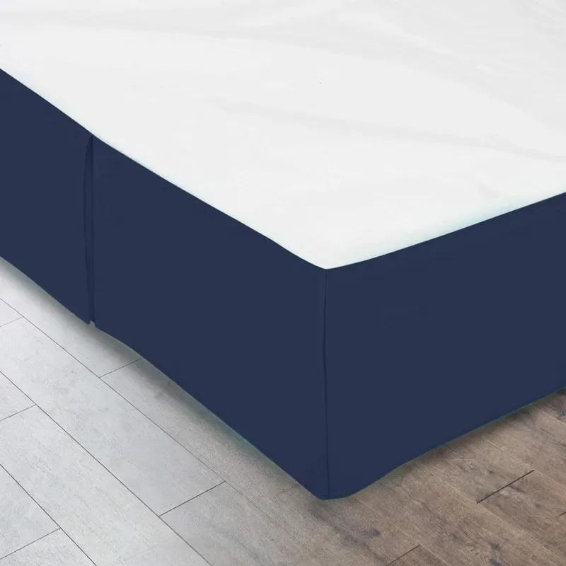 Bedding Queen Bed Skirt Soft Quadruple Pleated Ruffle - Easy Fit with 14 Inch Tailored Drop - Fade and Wrinkle Resistant