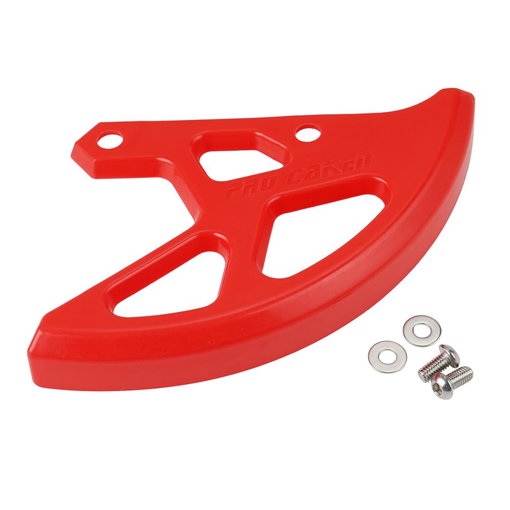 NICECNC For Honda CR250R CR450R CRF250X CRF450X CRF250RX CRF450RX 2002-2022 CR125R CR250R 2002-2007 Rear Brake Disc Cover красный