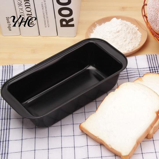 Cooking Baking Pan Non-stick Convenient Black Carbon Steel Home Cake Loaf for Chocolate Brownies