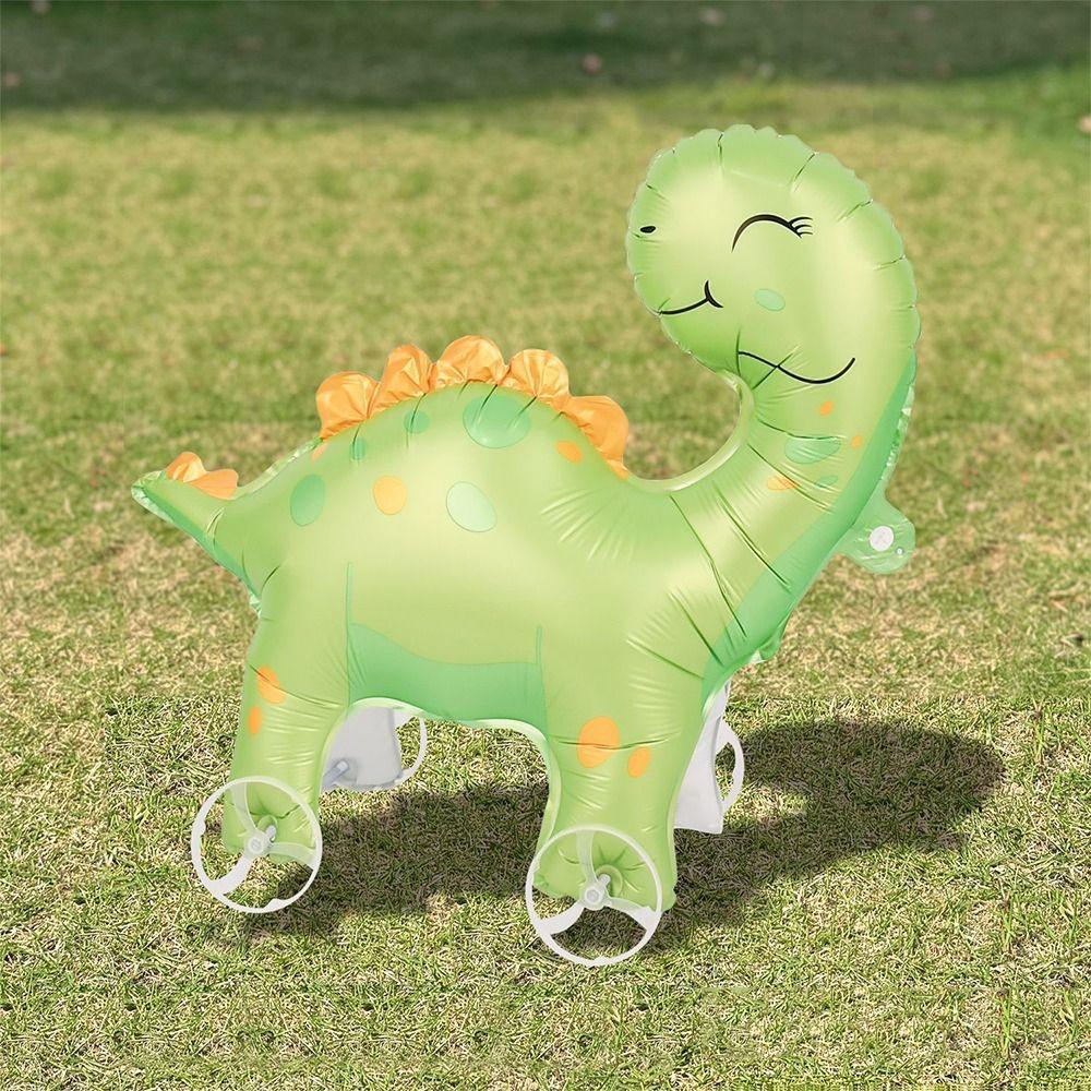 Movable Design Standing Foil Balloons Drawing Foil Foil Balloons With Wheel Outdoor Yard