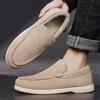 Fur Man Moccasins Large Size 39-48 Penny Loafers Men Casual Shoes Fleece-Lined Slip On Men's Flats Plush Male Driving Shoes 2026