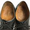Salvatore Ferragamo Vintage Made In Italy Size 6.5EE (24.525.0cm) Wingtip Business Shoes Black Men's(USED)