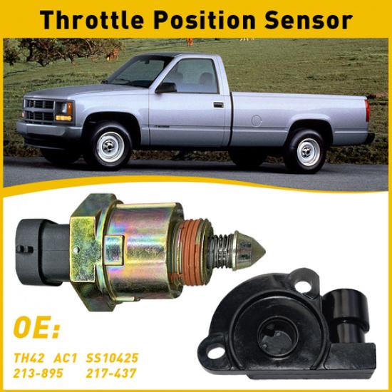Датчик положения дроссельной заслонки Управление холостым ходом Для клапана Шевроле ДжиЭмСи C/K Пикап Старый Понтиак