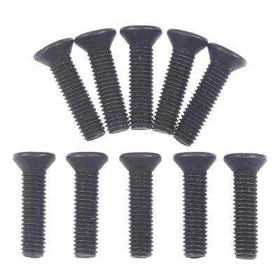 10Pcs Fixing Screw M5*20 Left Hand Thread For 3/8''Unf Drill Chuck Shank Adapter