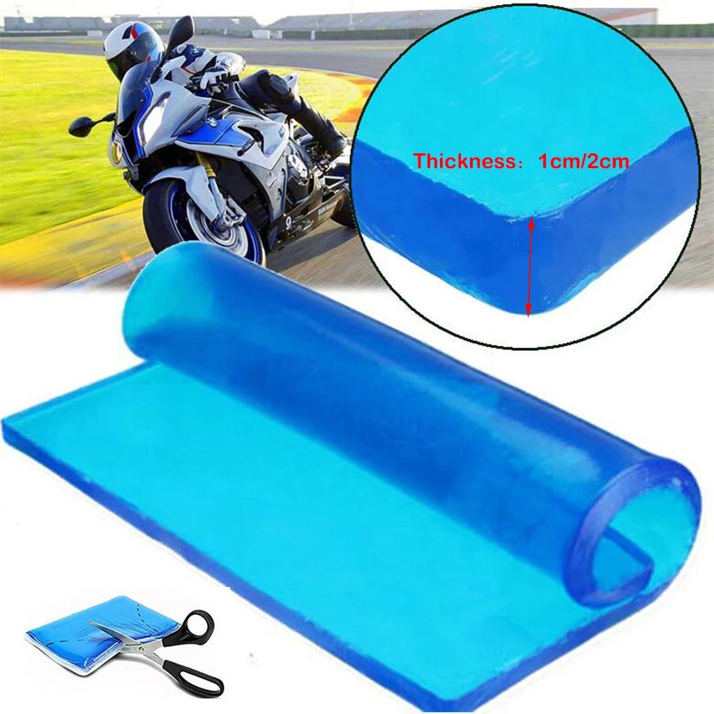 25x22x1cm Motocyklové sedátko Cold Pad Gel Elastická podložka Polštář Pohodlné tlumení nárazů Měkké Cool DIY Motocyklová podložka pod sedlo