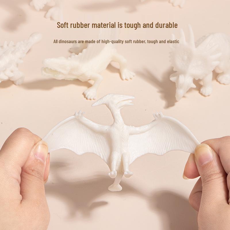 Children's DIY Painted Dinosaur Graffiti Doll - Popular Handmade Coloring Toy for Kids