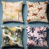 Palm Tree Cushion Cover Soft Decorative Pillow Case Suitable for Bedroom Sofa Car Travel Use