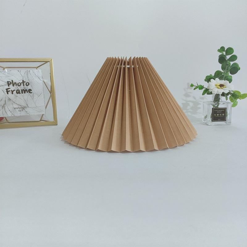 Japanischer Tischlampenschirm im Yamato-Stil, Vintage-Stofflampenschirme für Tischlampen, Schlafzimmer, Arbeitszimmer, Tatami-Plissee-Lampenschirme