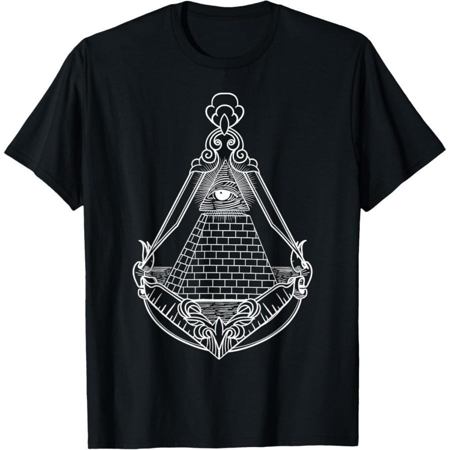 

Illuminati Pyramid All Seeing Eye T-Shirt XXXXXL