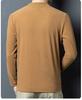 Men's Double-Sided German Fleece Stand Collar Pullover - Warm Long-Sleeve Casual Sweatshirt for Autumn and Winter