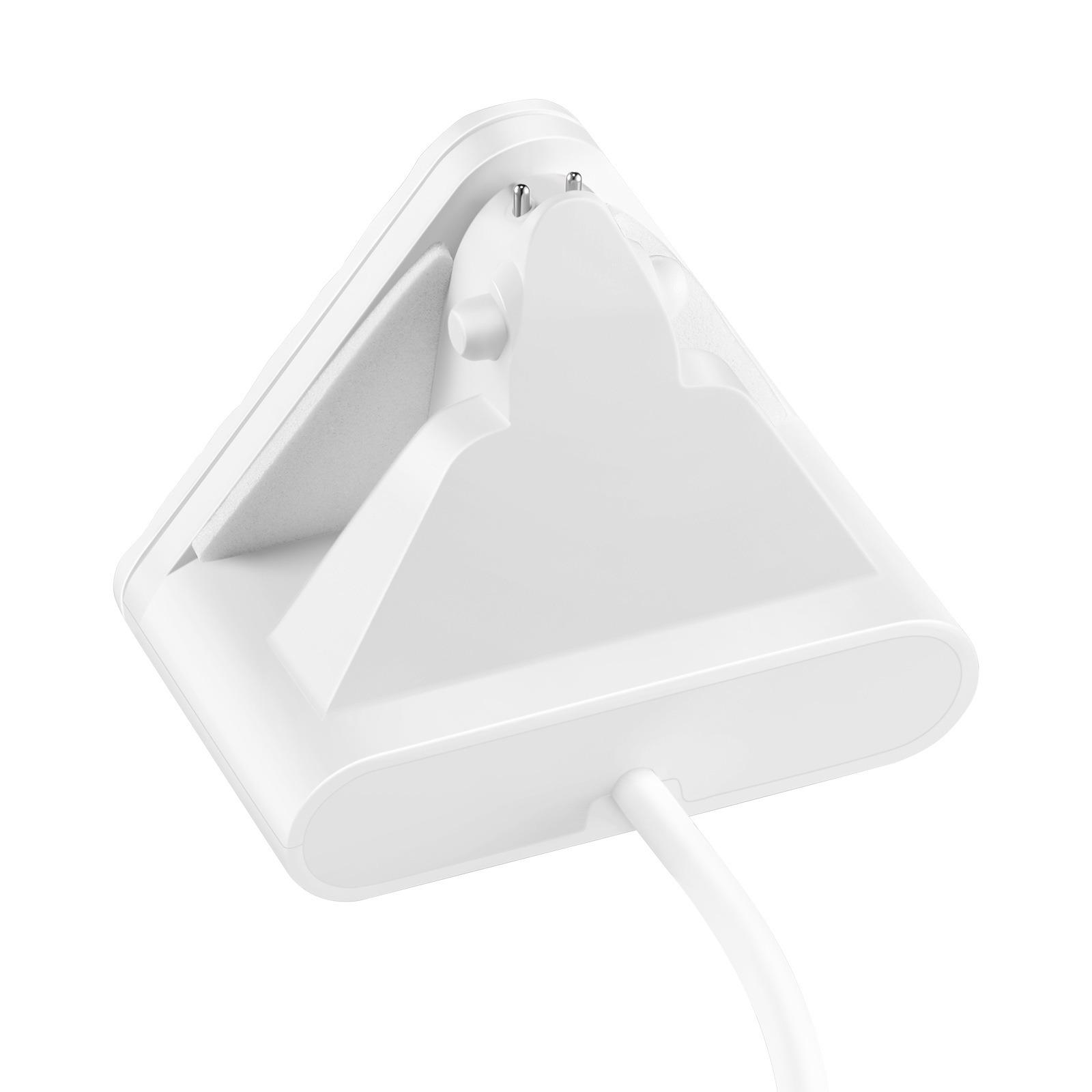 

Для умных очков Meta Wayfarer Зарядная док-станция со светодиодным индикатором Множественная защита Портативная дорожная зарядная станция Адаптер Type-C белый