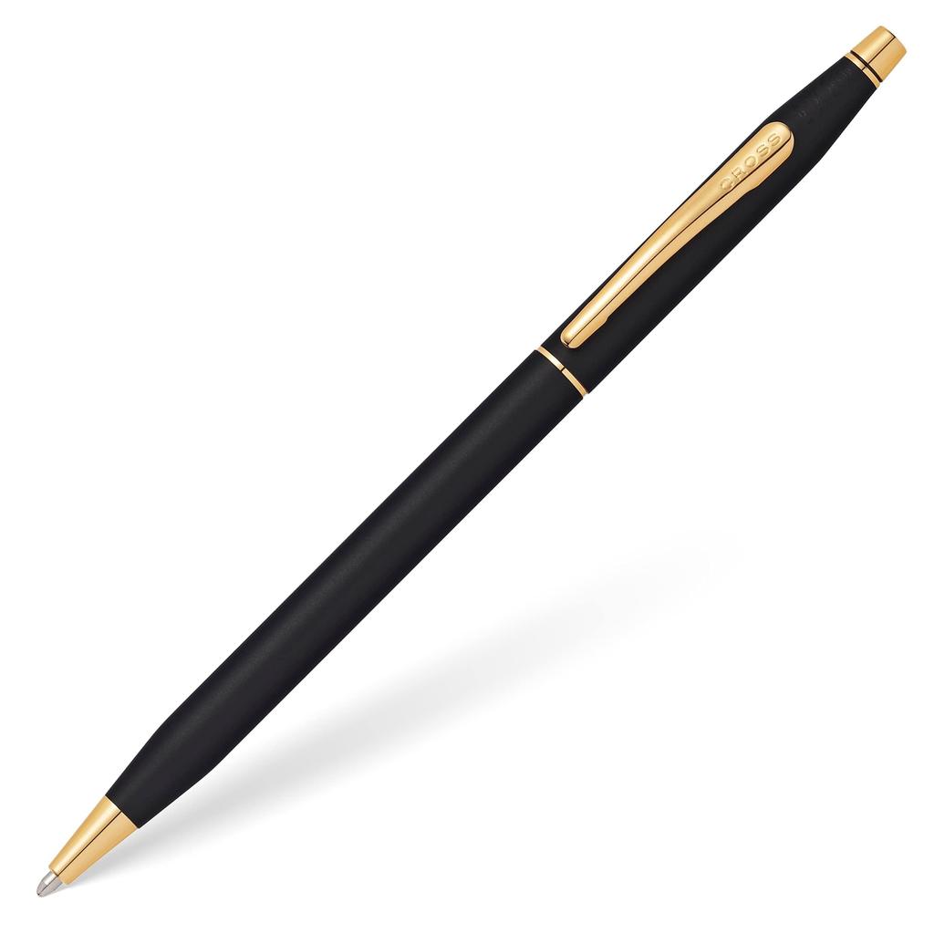 Cross Classic Century Classic Black Ballpoint Pen in a Premium Gift Medium Perfect Gift for Day or Promotion Box, Nib, Father's