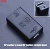 8K 60Hz Displayport DP 1.4 Kabeladapter 90 Grad 4K 144Hz Display Port Stecker auf Mini Displayport PC Computer Buchse Konverter