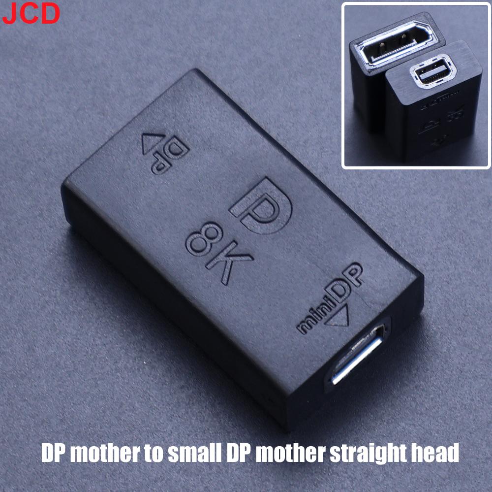 8K 60Hz Displayport DP 1.4 Kabeladapter 90 Grad 4K 144Hz Display Port Stecker auf Mini Displayport PC Computer Buchse Konverter