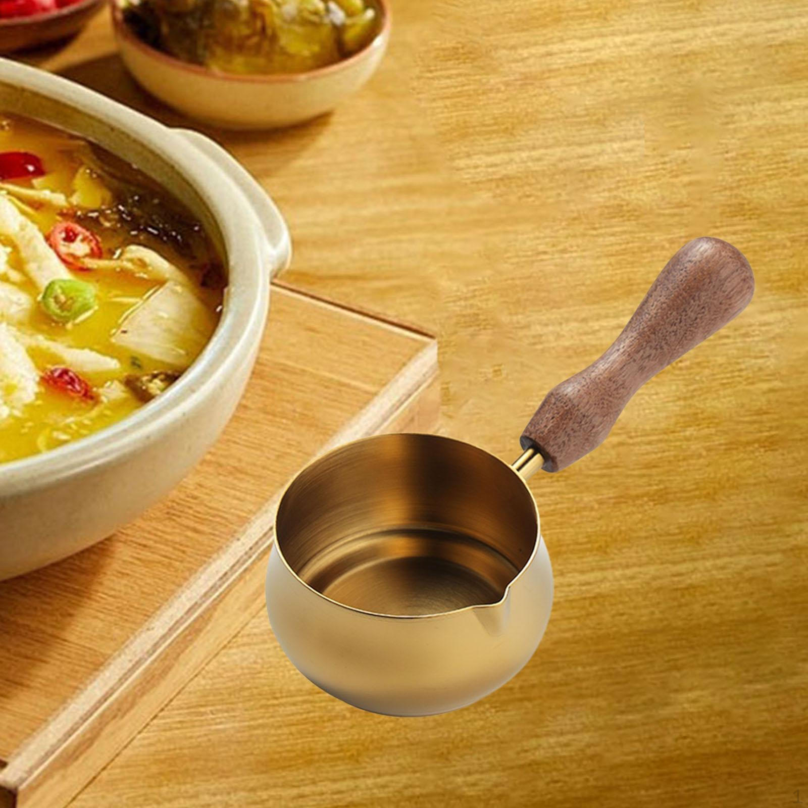 

Аксессуары для выпечки, Чашка для соуса, Дизайн Eagle Mouth Guide, Деревянная ручка, Многоцелевой, Легко чистить, 60ml