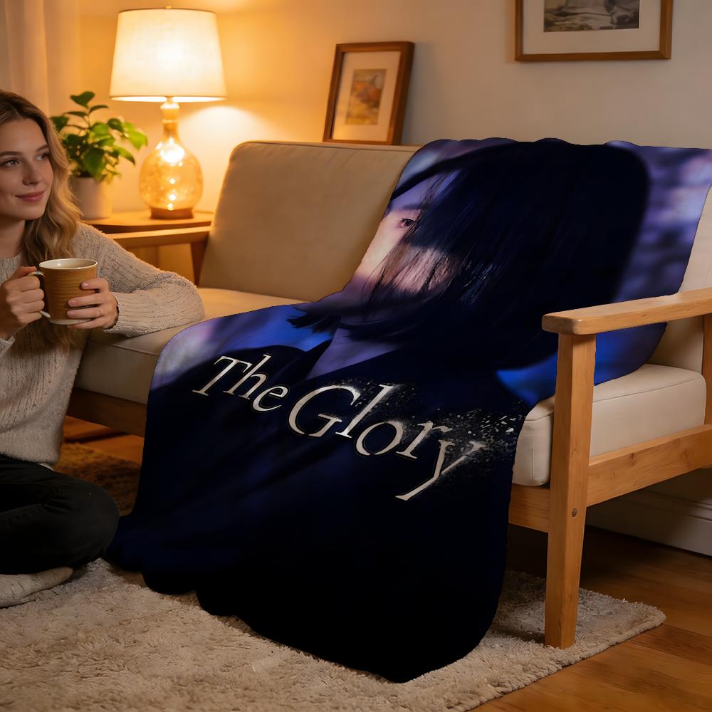 

Throw High-Density Short Plush Blanket For Sofa Nap Air-Conditioned Room Soft Skin-Friendly The Glory 75x90cm