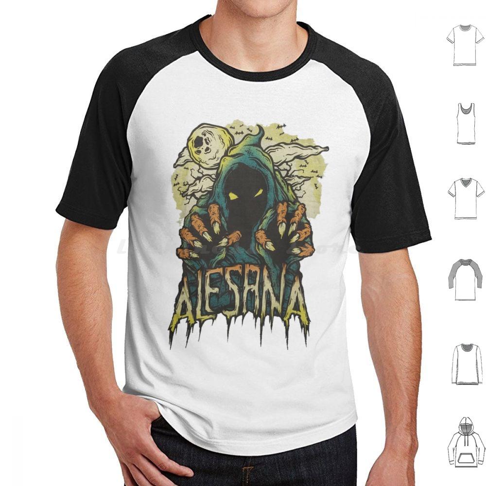 Alesana 23 T-Shirt Große Größe 100% Baumwolle Alesana Band Musik Metal Hardcore Post Hardcore Emo Szene Scenemo Punk Scenecore