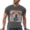 Chow Chow Fine Art Painting TShirt cotton tshirt  t shirts for Unisex cotton funny t shirts cotton Tshirt