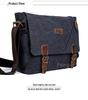 Canvas Crossbody Unisex Travel Tote & Messenger Bag