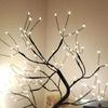 Bonsai Tree Light 108 LED Fairy Twinkling Tree Lamp with Timer Black Branches, Battery/USB Operated (Warm White Glow-Black Branch)