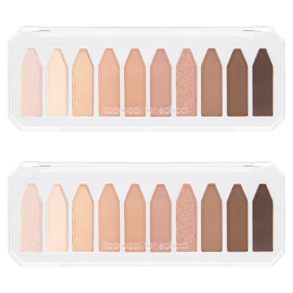 Too Cool for School Protoge Palette 8.6g, 01 Peach Plain, 2 Pcs